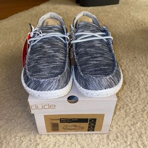 New Women’s Hey Dude Wendy Sox Dark Grey 7